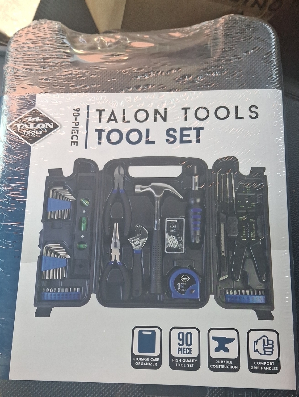 Talon Tools 90-Piece Tool Set - Black/Blue